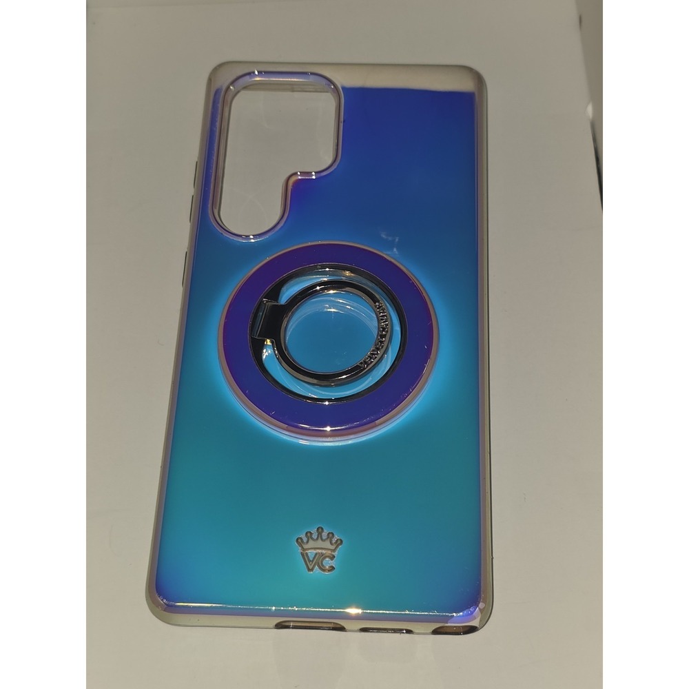 Nebula Samsung Galaxy S25 Ultra Magsafe Case & Ring Velvet Caviar Used Blue Holo